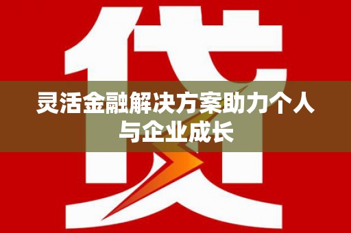 双桥灵活金融解决方案助力个人与企业成长