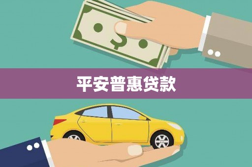 信州平安普惠贷款