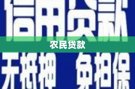 罗定农民贷款