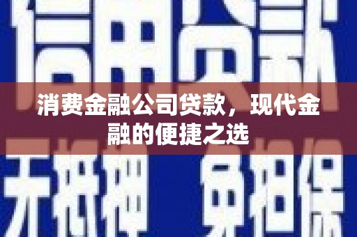 九龙城消费金融公司贷款，现代金融的便捷之选