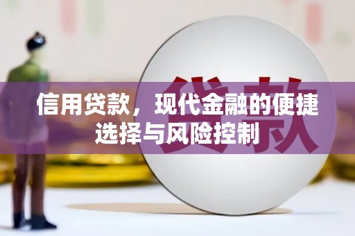 册亨信用贷款，现代金融的便捷选择与风险控制