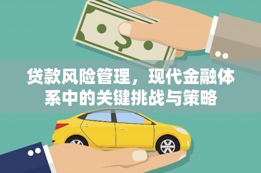 曲麻莱贷款风险管理，现代金融体系中的关键挑战与策略