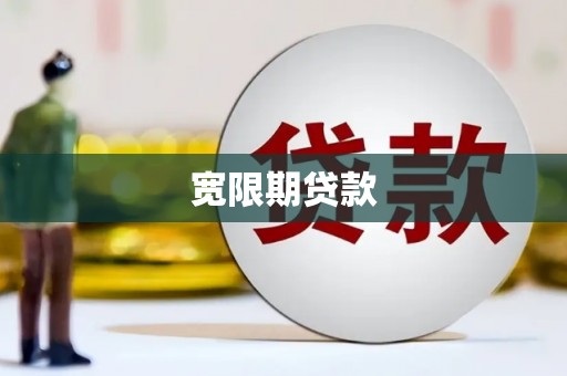 久治宽限期贷款