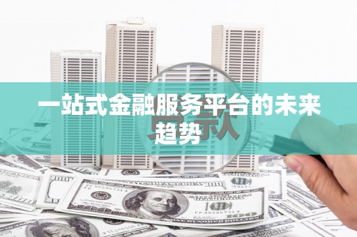 武侯一站式金融服务平台的未来趋势